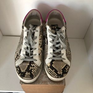 Golden Goose Snake Print “superstar”